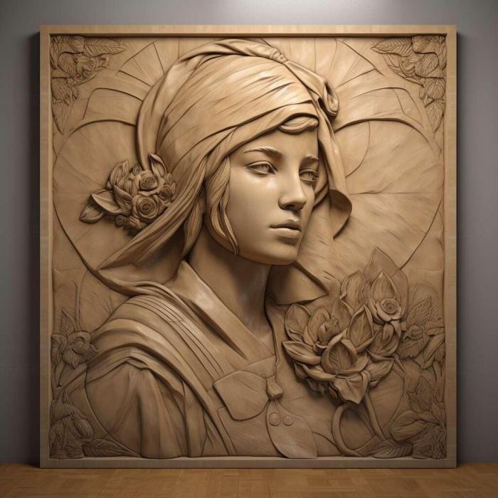 نموذج ثلاثي الأبعاد لآلة CNC 3D Art 